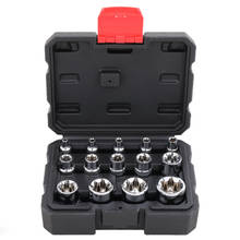 14pcs 1/4" 3/8" 1/2" Torx Star Socket Set Femal E Type Sockets Wrench Head E4 - E24 Auto Repair Tools 2024 - buy cheap