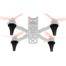JMT 4 unids/set, impresión 3D, TPU, deslizamiento de aterrizaje para Dron de carreras con visión en primera persona RC Quadcopter 2024 - compra barato