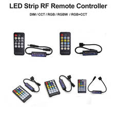 Mini LED RF Controller with 14/17/28 Keys Remote Control for Single Color / Double White / RGB / RGBW / RGB+CCT LED Strip Lights 2024 - buy cheap