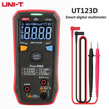 UNI-T UT123D Digital Multimeter Intelligent Automatic Identification AC/DC Current, Voltage, Resistance And Capacitance Tester 2024 - buy cheap