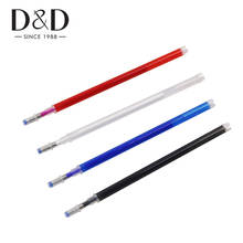 4/10pcs High Temperature Disappearing Heat Erasable Refill Pens Fabric PU Leather Marker Pen for Patchwork Sewing Tools 2024 - buy cheap