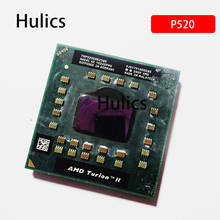 Hulics Original AMD Turion II Dual-Core Mobile P520 - TMP520SGR23GM 2.3Ghz notebook 2009 09 CPU processors Socket S1 2024 - buy cheap