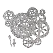 AZSG Gear Cutting Dies For DIY Scrapbooking Decoretive Embossing Stencial DIY Decoative Cards Die Cutter 2024 - buy cheap