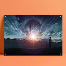 5 Centimeters Per Second Second Speed Of Five Centimeters Anime Poster Metal Poster Tin Sign Metal Sign Wall Decoration 2024 - buy cheap
