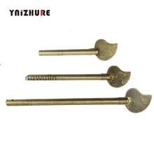 Copper Straight Lock Bolt Chinese Furniture Hardware Brass Locking Closure Pin Cabinet Door Trunk Box Latch Copper 2024 - buy cheap