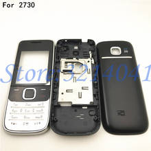 New Full Housing For Nokia 2730C 2730 Front Faceplate Frame Cover Case+battery door cover+English Keypad 2024 - buy cheap