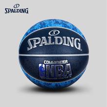 SPALDING-balón de baloncesto de camuflaje Digital para hombre, ORIGINAL, comandante de la NBA, azul, para interior y exterior, tamaño oficial 7, Balón de partido de PU, 74-934 2024 - compra barato