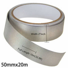 20M Conductive Tape Double-sided Conductive Anti-interference Shielding Electromagnetic Wave Radiation-Proof Silver Gray Tape 2024 - buy cheap
