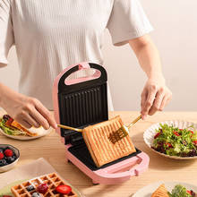 Sandwich Maker Breakfast Toaster Machine Home Light Food Waffle Maker Multi-Function Heating Toast Pressure Toaster 2024 - buy cheap