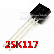 10PCS 2SK117 TO-92 K117 JFET Low Noise Audio Amp 1.0dB -30V VGS New original fast delivery 2024 - buy cheap