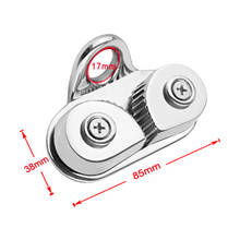 Marinha grau 316 aço inoxidável cam grampo com fio anel principal barco cam grampos matic fairlead caiaque barcos acessórios iates 2024 - compre barato