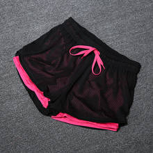 Pantalones cortos de Yoga para mujer, Top de Fitness, licra, elásticos, Lulu, mallas cortas de entrenamiento para mujer, pantalones cortos deportivos para gimnasio 2024 - compra barato