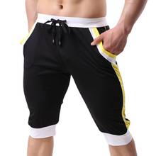 Men's Shorts Summer Men's Sports Shorts, Casual 7 Point Pants, Cotton Large Medium Size Pants, Men's Beach Pants Jogging Pants 2024 - buy cheap