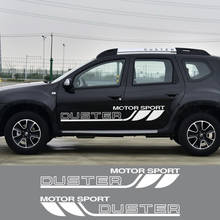 Car Door Side Stickers For Dacia Duster Stripes Sport Racing Graphic Decor Exterior Tuning Accessories Vinyl Film Decals 2024 - buy cheap