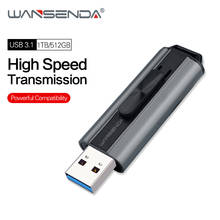WANSENDA USB 3.0 Flash Drive High Speed Pen drive 512GB 256GB 128GB 64GB 32GB Creative Pendrives USB 3.0/3.1 Memory Stick 2024 - buy cheap