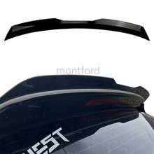 Spoiler de teto traseiro estilo maxton fibra de carbono, preto brilhante, para volkswagen golf 7/7.5 gti r 2013-2018 2024 - compre barato