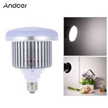 Andoer 50W 5500K 72 Beads E27 Socket Fill-in Softbox Photography LED Lamp Light Bulb for DSLR Camera & Smartphone Shooting 2024 - buy cheap