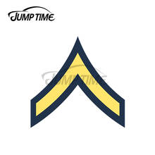 JumpTime-pegatinas militares para coche, calcomanía para portátil, parachoques, tabla de surf, impermeable, VAN, coche, 13x3,6 cm 2024 - compra barato