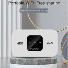 TIANJIE 3G 4G Router Modem Dongle Global LTE FDD Unlocked Network Hotspot Pocket WIFI Broadband + SIM Card Slot Universal Wi-fi 2024 - buy cheap