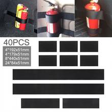 4 x 10pcs Universal Paste Type Car Trunk Fire Extinguisher Storage Fixed Tape 2024 - buy cheap