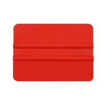 Espremedor vermelho para carro etiqueta de instalação de ferramentas, filme de vinil para carro, envoltório plástico para raspador de janela, tintas, 10x cm 2024 - compre barato