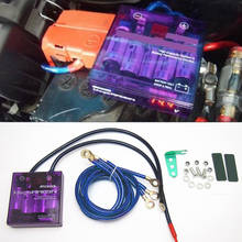 Universal Car Voltage Stabilizer Purple PIVOT MEGA RAIZIN Universal Car Fuel Saver Voltage Stabilizer Regulator 2024 - buy cheap