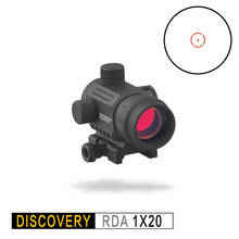 Discovery-mira óptica holográfica RDA 1X20, Micro punto rojo, Glock, para caza, Airsoft, colimador 2024 - compra barato
