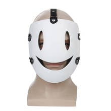 Tenkuu Shinpan Mask Resin High-Rise Invasion White Color Masks Sniper Halloween Costume Props 2024 - buy cheap