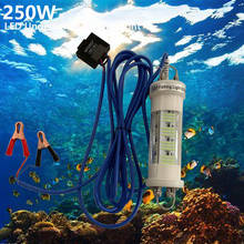 250W LED Fishing Light Bass Fishing Tackle 12V Underwater Scuba Diving Light Caniste 2024 - buy cheap