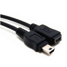 Mini USB B 5-pin external thread micro USB Jack Mini USB plug to jack extension cable 1.5 MT 2024 - buy cheap