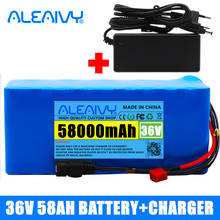 36V 10S4P 58Ah 18650 Li-ion  Battery Pack 500W high power battery 58000mAh Ebike Electric Bicycle BMS Battery With 42v Charger 2024 - buy cheap