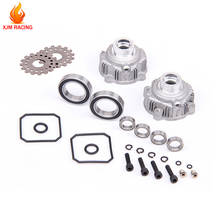 Aluminium Diff Gear Shell Cover for 1/5 HPI Rovan Km MCD GTB RACING BAJA 5B 5T 5SC SS TRUCK Rc Car Parts 2024 - buy cheap