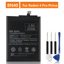 Оригинальный запасной аккумулятор для Xiaomi Redmi 4 Pro Prime 3 гб озу 32 гб пзу версия Redrice 4 Hongmi 4 BN40 аутентичный 4100 мач 2024 - купить недорого
