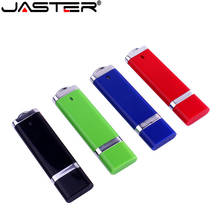 Jaster pendrive comercial, usb, com caixa de embalagem, 4gb, 8gb, 16gb, 32gb, 64gb 2024 - compre barato