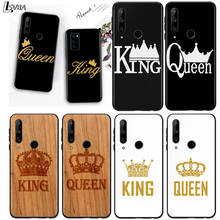 The King and Queen for Honor 30S 30i 30 View V 20 Pro 5G 20S 20E 10X 10 10i 9N 9C 9S 9X Lite Black Phone Case 2024 - buy cheap