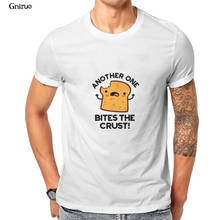 Wholesale Another One Bites The Crust Cute Bread Pun Men’s Premium T-Shirt Red Gothic 2021 KoreanStyle Tees 99747 2024 - buy cheap