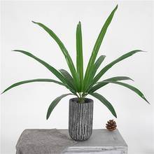 Artificial Plastic Plants Chlorophytum Branch Home Decorative Fake Plants Indoor Potted Table Decoration NO Pot 2024 - buy cheap