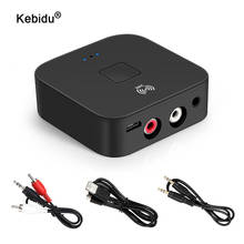 Bluetooth 5.0 RCA Audio Receiver 3.5mm 3.5 AUX Jack Music Wireless Bluetooth Adapter With NFC For Car TV Speakers Auto ON/OFF 2024 - buy cheap