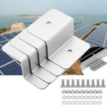 Kits de montaje de Panel Solar Z, conjunto de montaje de soporte, RV, barco, fuera de la red, 4 Uds. 2024 - compra barato