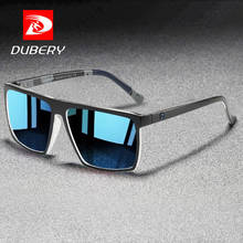 Dubery óculos de sol polarizado masculino, para dirigir, de pesca, esportivo, quadrado, armação, uv400, polarizado, óculos de sol d369 2024 - compre barato