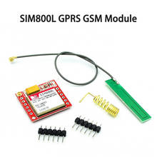 Módulo SIM800L GPRS GSM, tarjeta Micro SIM, núcleo de cuatro bandas, puerto serie TTL, antena PCB, placa WIFI inalámbrica para teléfono inteligente Arduino 2024 - compra barato