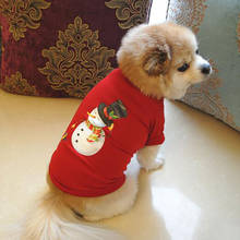 Cão de estimação traje vestido para kitty cães roupas traje de natal bonito dos desenhos animados roupas para pequeno cão pano de natal vestuário s m l 2024 - compre barato