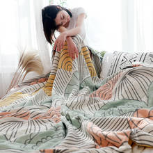 Winter Bedsheet Bedding Coverlet  Cozy Light Weight Muslin Cotton Blanket Twin Queen Throw  for Bed Sofa 2024 - buy cheap