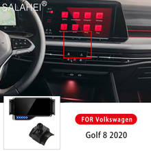 2021New Car Smart Electric Mobile Phone Holder For Volkswagen Golf 8 2020 Air Vent Clip Mount Mobile Cell Stand Auto Induction 2024 - buy cheap