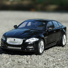 Welly 1:24 Jaguar XJ Alloy Simulation Car Model  Collection Souvenir Ornaments Display Gift Toys Decoration Vehicle 2024 - buy cheap