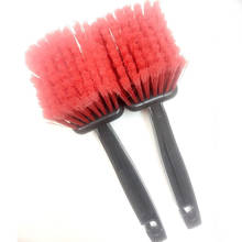 Car Wheel Brush Tire Cleaner And Black Handle Washing Tools For Auto Detailing Motorcycle Cleaning Car Clean With Red Bristle 2024 - buy cheap