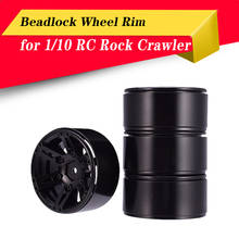 AUSTARHOBBY AX-615 4 шт. 1,9 дюйма металлический обод колеса Beadlock для 1/10 RC Rock Crawler Axial SCX10 90046 D90 D110 Traxxas TRX-4 2024 - купить недорого