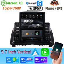 9.7" Vertical Style Car Media GPS CarPlay SPDIF 4G WiFi Android 10 360 Camera Radio For Mazda CX-5 CX5 CX 5 2013-2016 PX6 4+64G 2024 - buy cheap