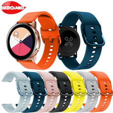 Correa de silicona para reloj inteligente, pulsera deportiva de reemplazo activa de 40MM, 44MM, para Samsung Galaxy Watch de 42mm 2024 - compra barato