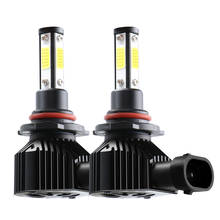 Bombillas de faro LED para coche, lámpara Mini Turbo de 12v, sin cables, H7, H8, H11, 9005, HB3, 9006, HB4, 50W, 10000LM, 2 uds. 2024 - compra barato